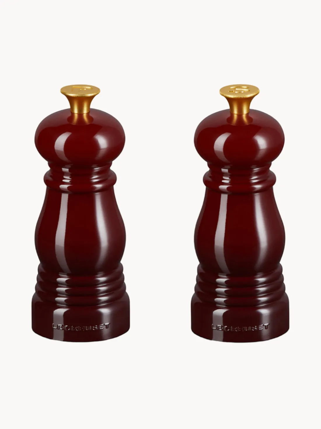 Salero y pimentero con mecanismo de cerámica Creuset, 2 uds.