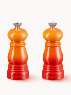 Salero y pimentero con molinillo de cerámica Creuset, 2 uds.