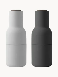 Salero y pimentero con tapa de nogal Bottle Grinder, 2 uds.