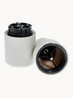 Salero y pimentero de diseño con tapa de acero inoxidable Bottle Grinder, 2 uds.