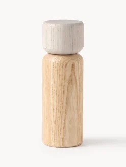 Salero y pimentero de madera de fresno Anis, 2 uds.
