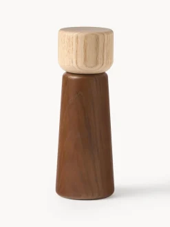 Salero y pimentero de madera de fresno Anis, 2 uds.