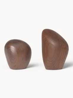 Salero y pimentero de madera de roble Cairn, 2 uds.