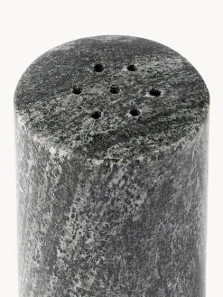 Salero y pimentero de mármol Agata, 2 uds.