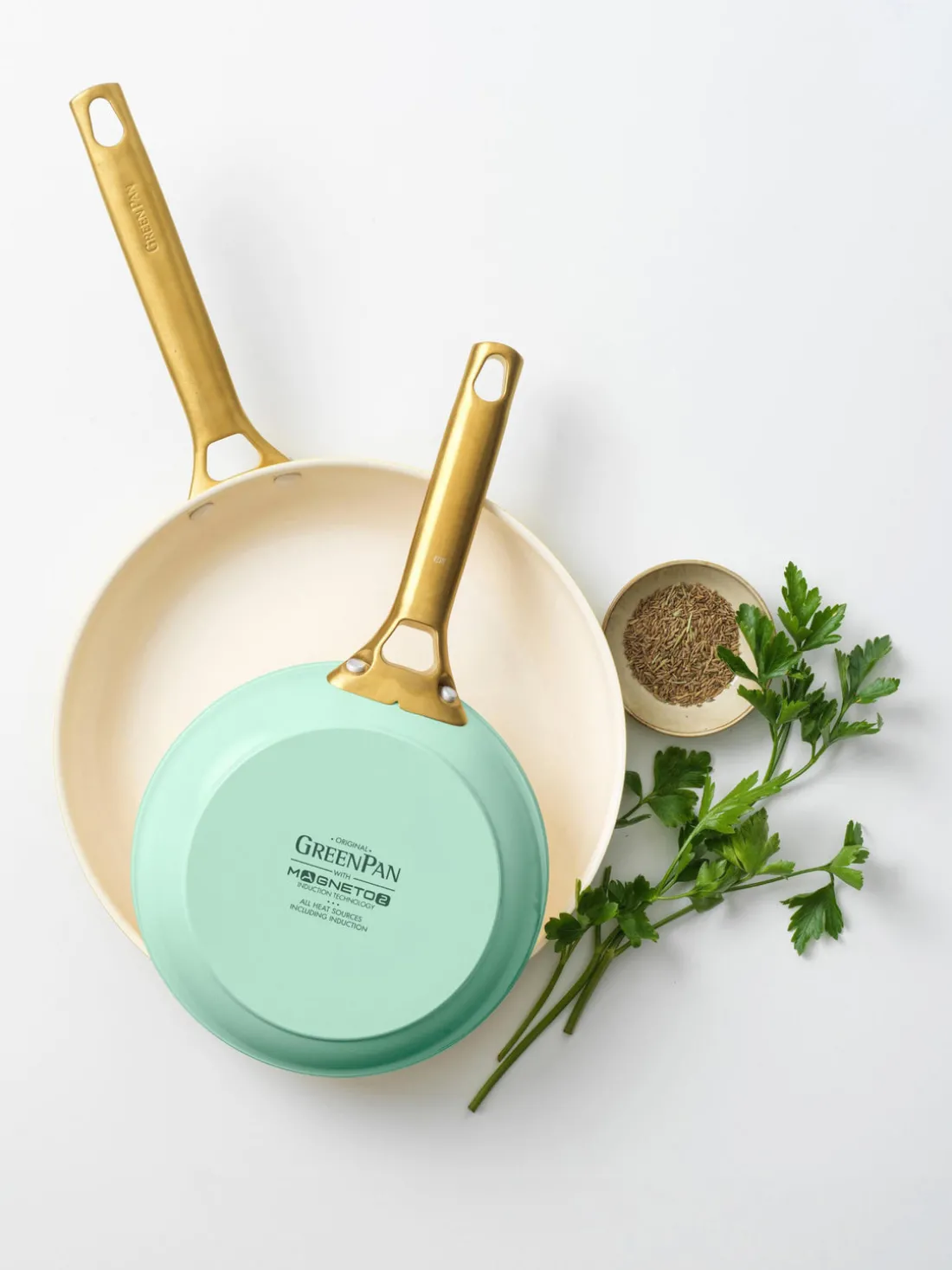 Sartenes antiadherentes Padova, 2 uds.