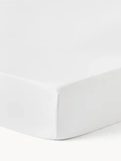 Sábana bajera cubrecolchón de satén Premium