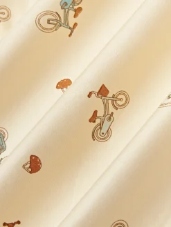 Sábana bajera de algodón ecológico Bicycles