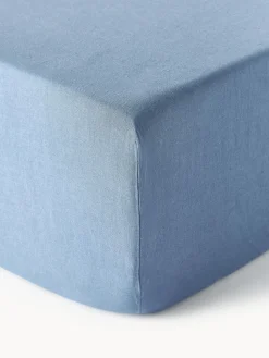 Sábana bajera de lino lavado Airy