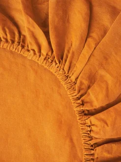 Sábana bajera de lino lavado Airy