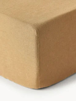 Sábana bajera de lino lavado Airy