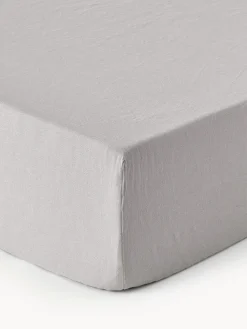 Sábana bajera de lino lavado Airy