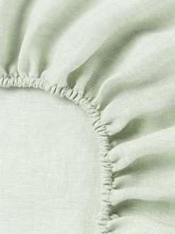 Sábana bajera de lino Linna