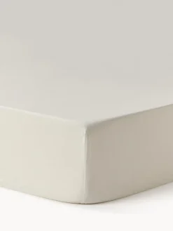 Sábana bajera de sobrecolchón de percal Elsie