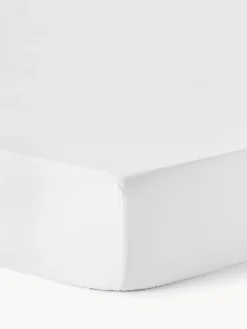 Sábana bajera de sobrecolchón de percal Elsie