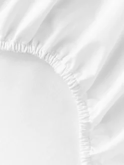 Sábana bajera de sobrecolchón de percal Elsie