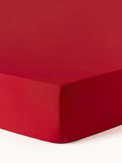 Sábana bajera de sobrecolchón de percal Elsie