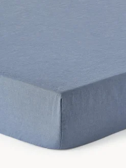 Sábana bajera sobrecolchón de lino lavado Airy