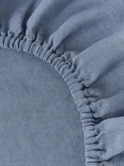 Sábana bajera sobrecolchón de lino lavado Airy