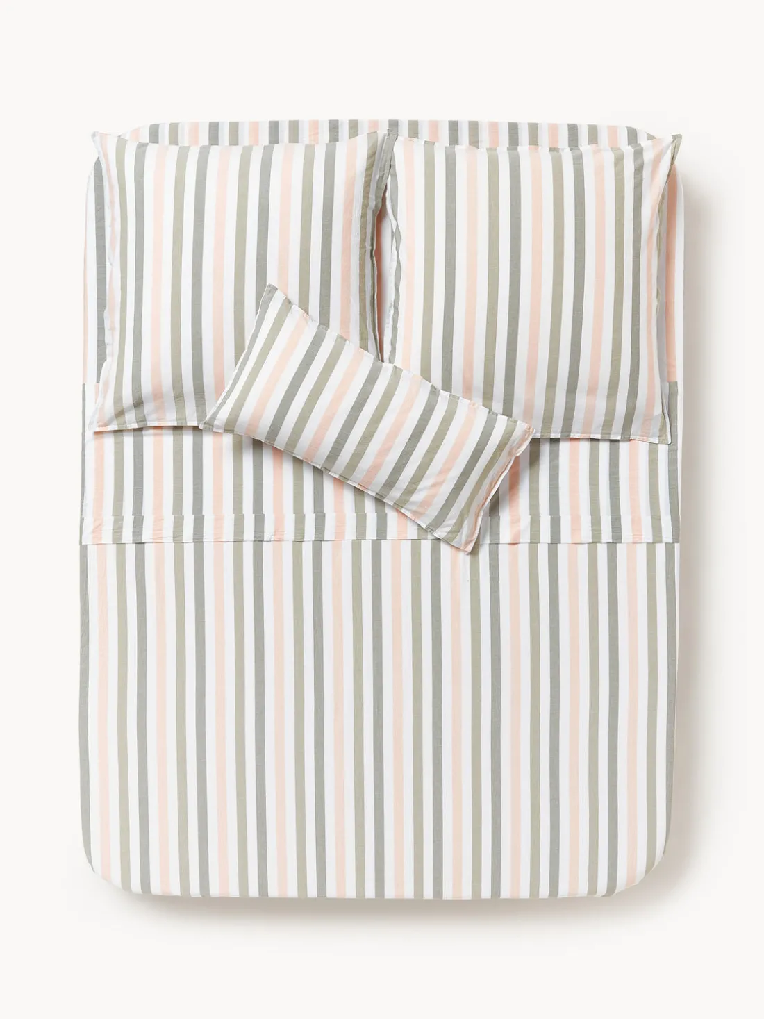 Sábana encimera de algodón Harriet