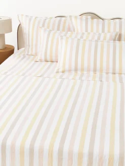 Sábana encimera de algodón Harriet