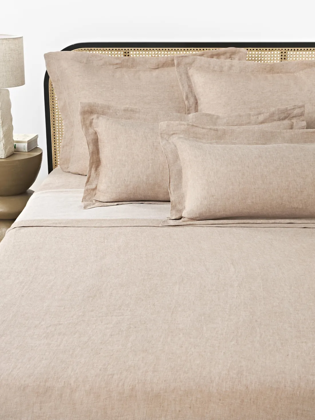 Sábana encimera de lino Linna