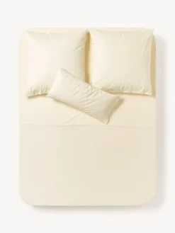 Sábana encimera de percal Elsie