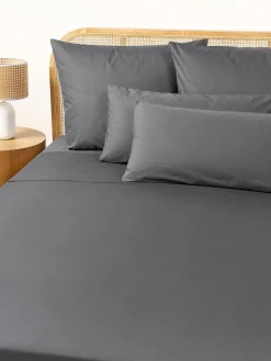 Sábana encimera de percal Elsie