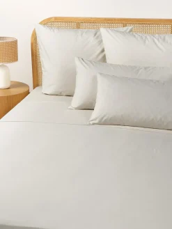 Sábana encimera de percal Elsie