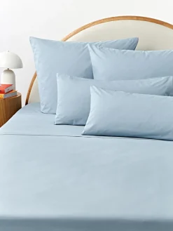 Sábana encimera de percal Elsie