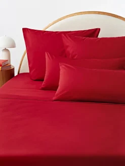 Sábana encimera de percal Elsie