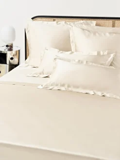 Sábana encimera de satén Sylvie