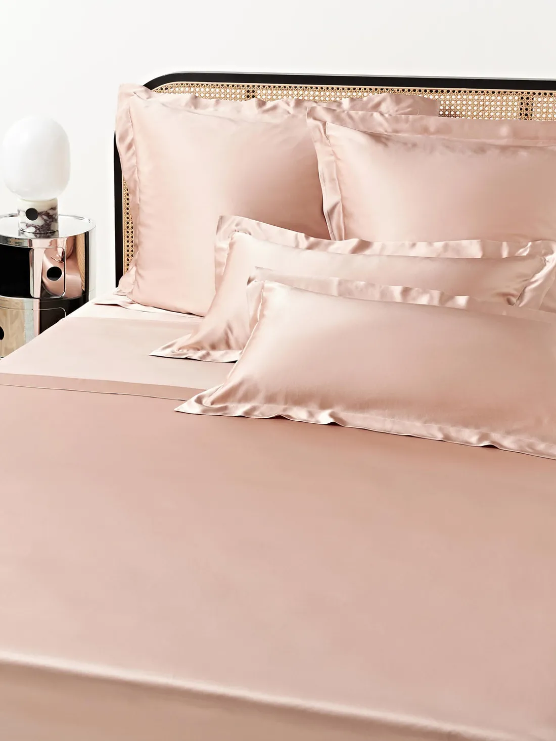 Sábana encimera de satén Sylvie