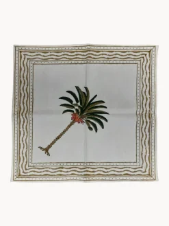 Servilletas artesanales Palm Tree, 4 uds.