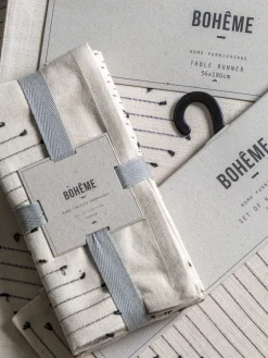 Servilletas de algodón Diamond Weave, 4 uds.