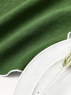 Servilletas de lino con bordado Cosmo, 4 uds.