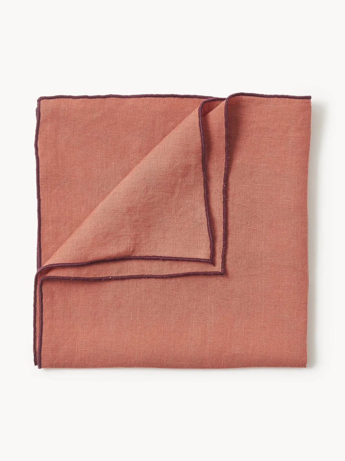 Servilletas de lino con bordado Cosmo, 4 uds.