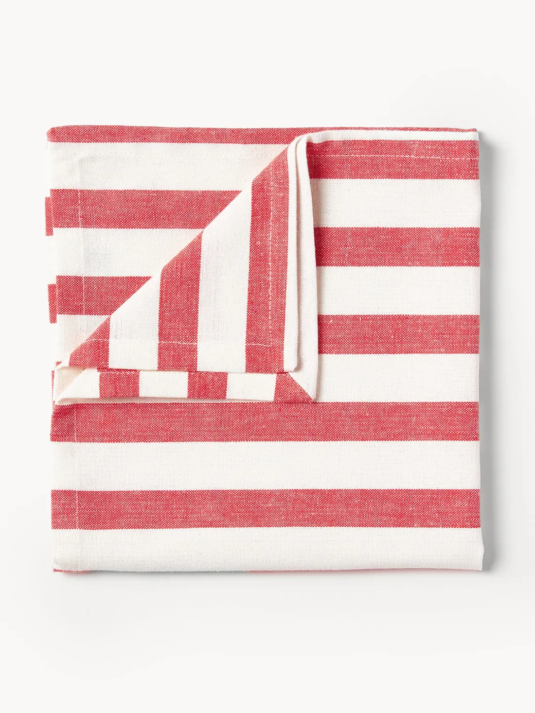 Servilletas de tela a rayas Rimini, 4 uds.