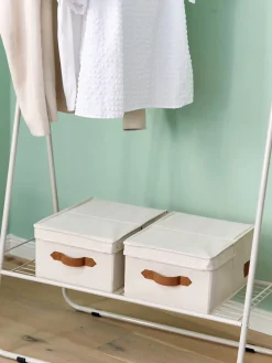 Set de cajas con tapa Premium, 2 uds.