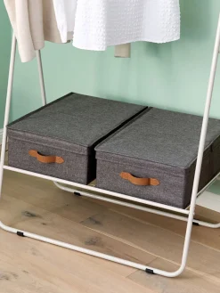 Set de cajas con tapa Premium, 2 uds.