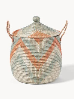 Set de cestas con tapadera Mija, 2 uds.