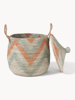 Set de cestas con tapadera Mija, 2 uds.