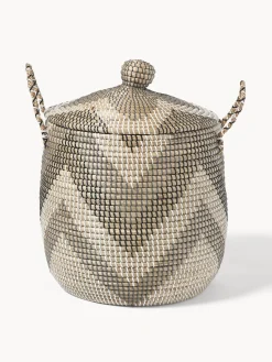 Set de cestas con tapadera Mija, 2 uds.