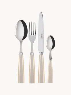 Set de cubiertos de acero inoxidable Icône, tamaños diferentes