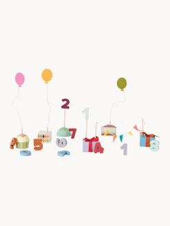 Set de decoración de cumpleaños de madera Happy