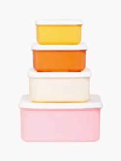 Set de fiambreras infantiles Rainbows, 4 uds.