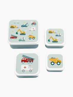 Set de fiambreras infantiles Vehicles, 4 uds.