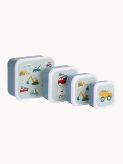 Set de fiambreras infantiles Vehicles, 4 uds.