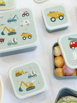 Set de fiambreras infantiles Vehicles, 4 uds.