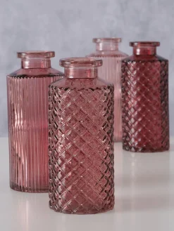 Set de jarrones de vidrio Panja, 4 uds.