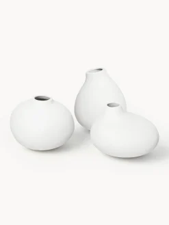 Set de jarrones pequeños de porcelana Nona, 3 uds.